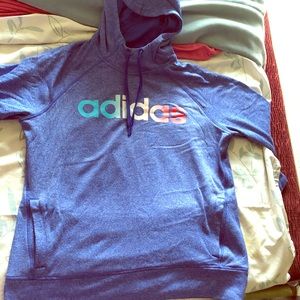 Adidas pull over hoodie